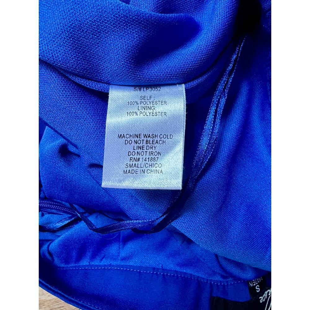 C. Luce Royal Blue Hottie Shorts Size Small Coquette Boho Chic - Picture 7 of 7